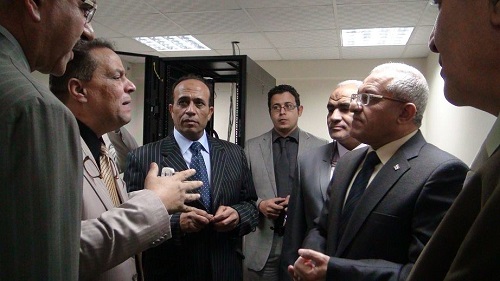 Acting President of Minia University has formally opened CompChem Lab